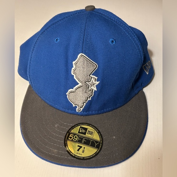 New Era Other - New Era New Jersey blue and grey cap 7.5